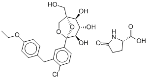 Ertugliflozin L-pyroglutamic acid 1210344-83-4